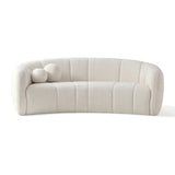 Artemis Curved Boucle Sofa