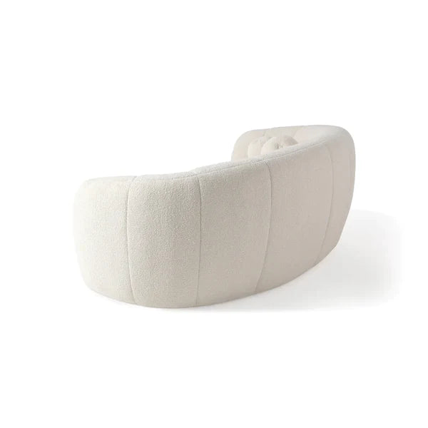 Artemis Curved Boucle Sofa