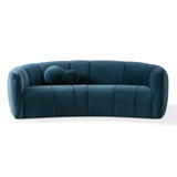 Artemis Curved Boucle Sofa