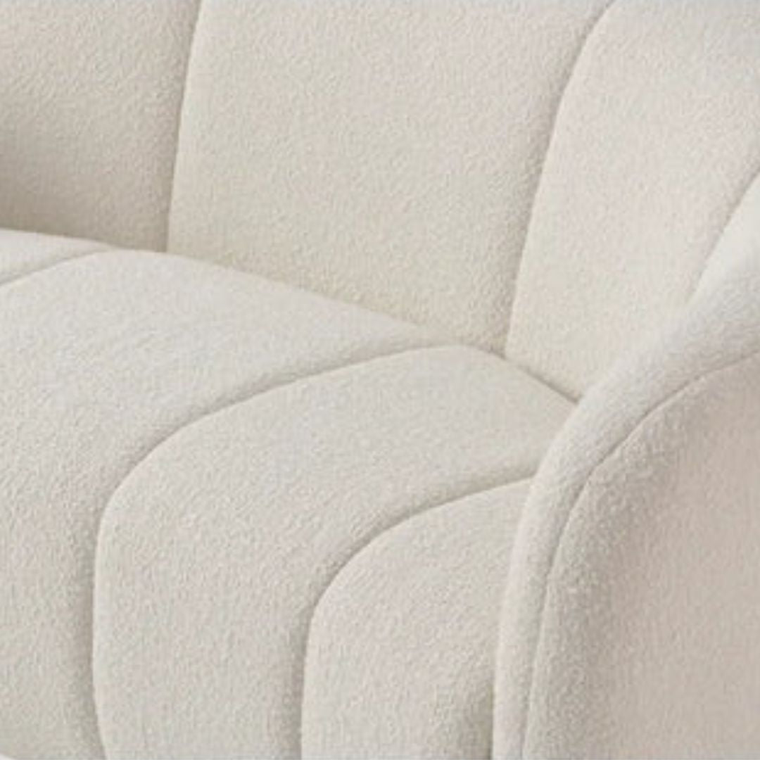 Artemis Curved Boucle Sofa