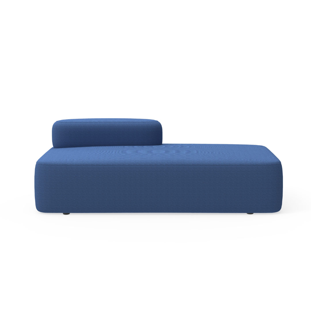 Jelly Half Back Rest Armless Large Seat