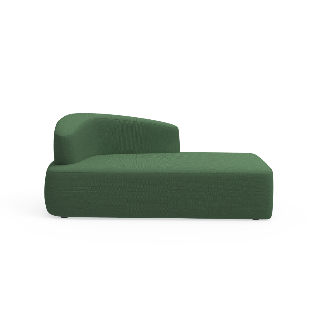 Jelly Half Corner Back Rest Armless Large Seat