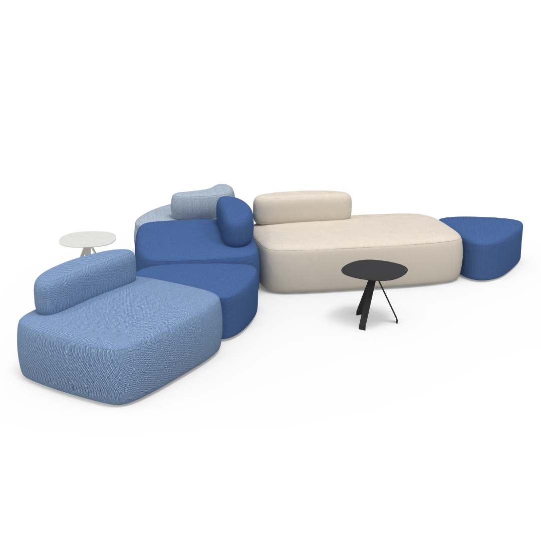 Jelly T Modular Seating Set