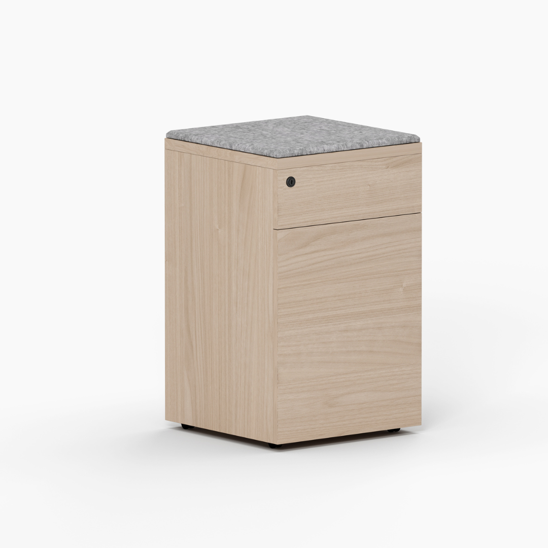 Kendo Low Height Filing Cabinet for Desk