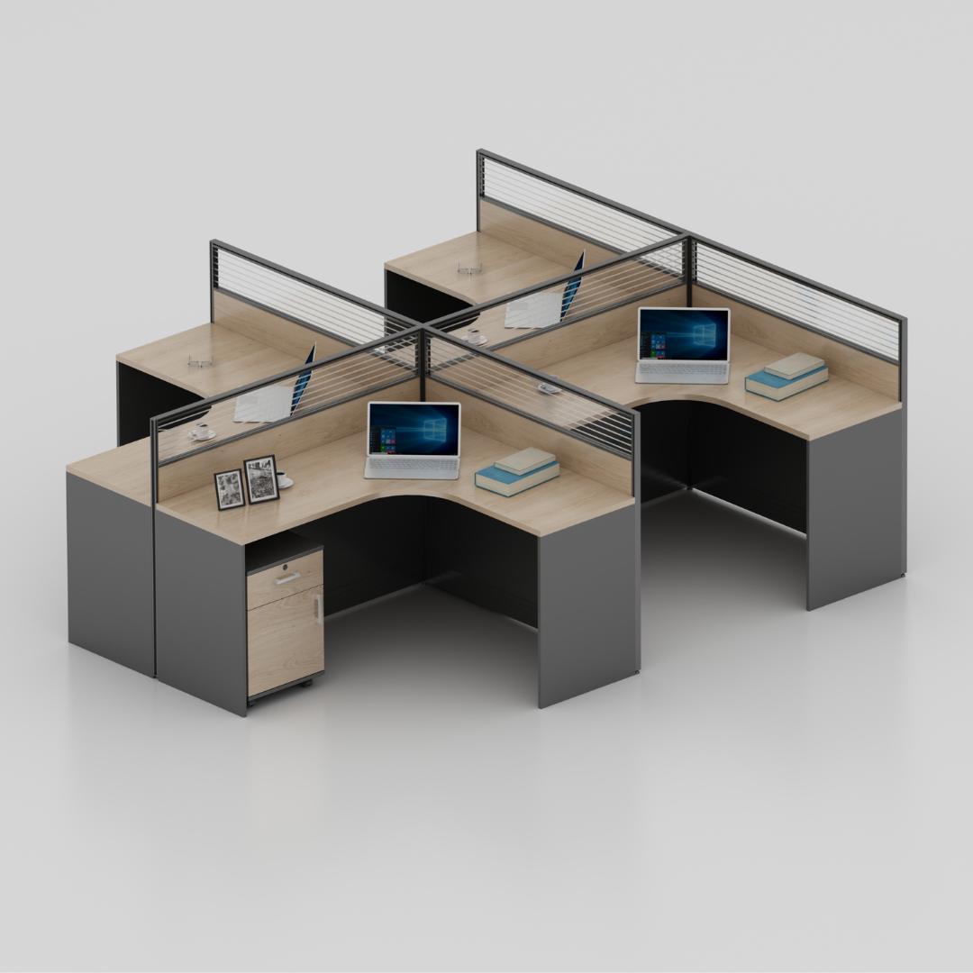 Aston A 4 Person Workstation