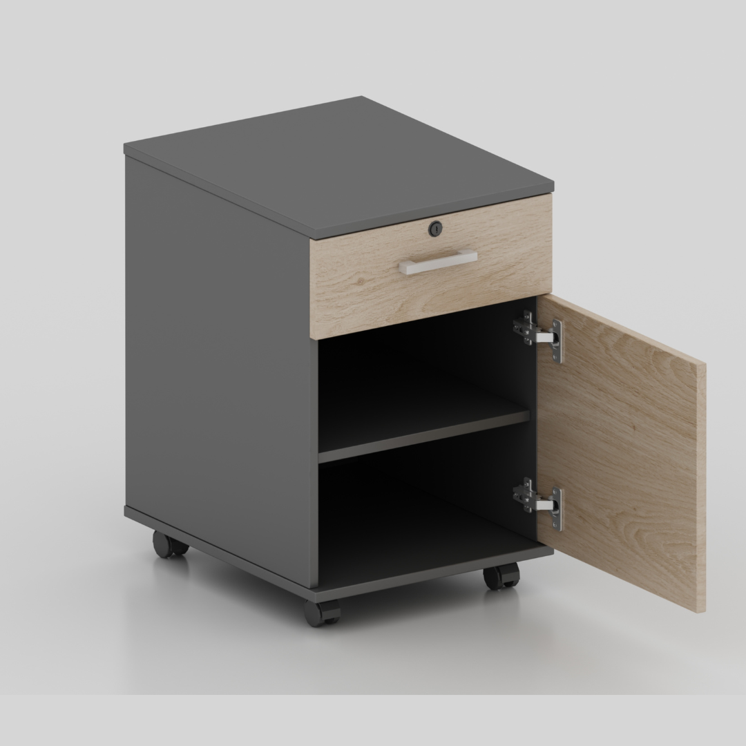 Aston Low Height Filing Cabinet for Desk