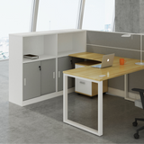 Aston Package Manager Desk and 2 Person Workstation