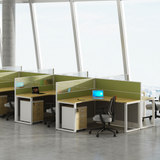 Aston Lime 8 Person Workstation