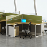 Aston Lime 8 Person Workstation