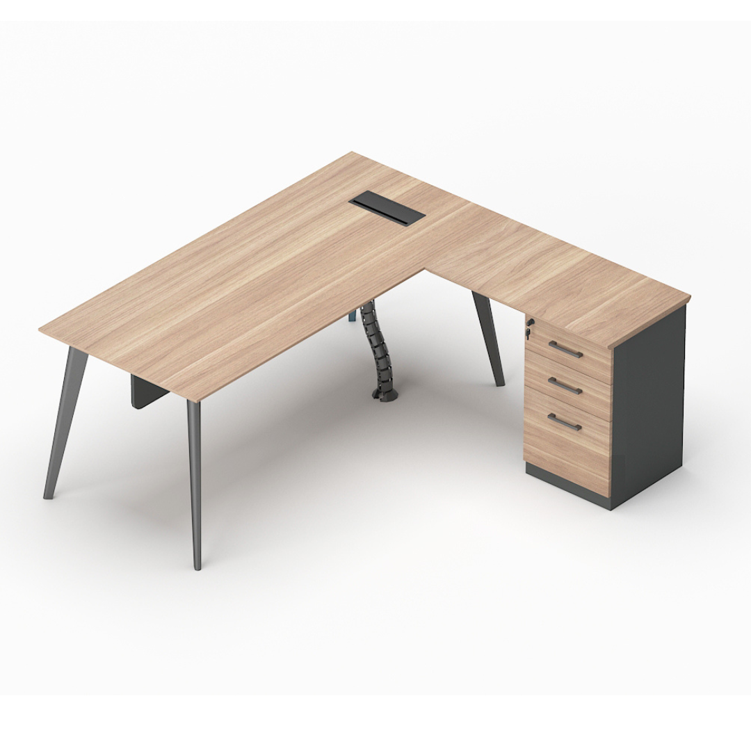 Recob B03 Executive L Shape Desk