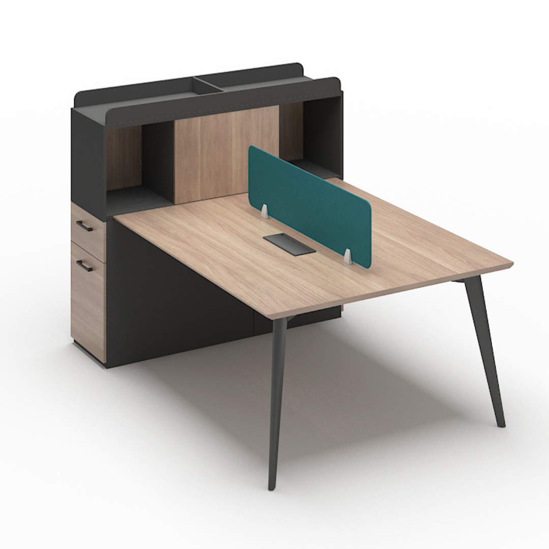 Recob ZAY 2 Person Workstation