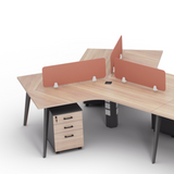 Recob ZYA 6 Person Workstation