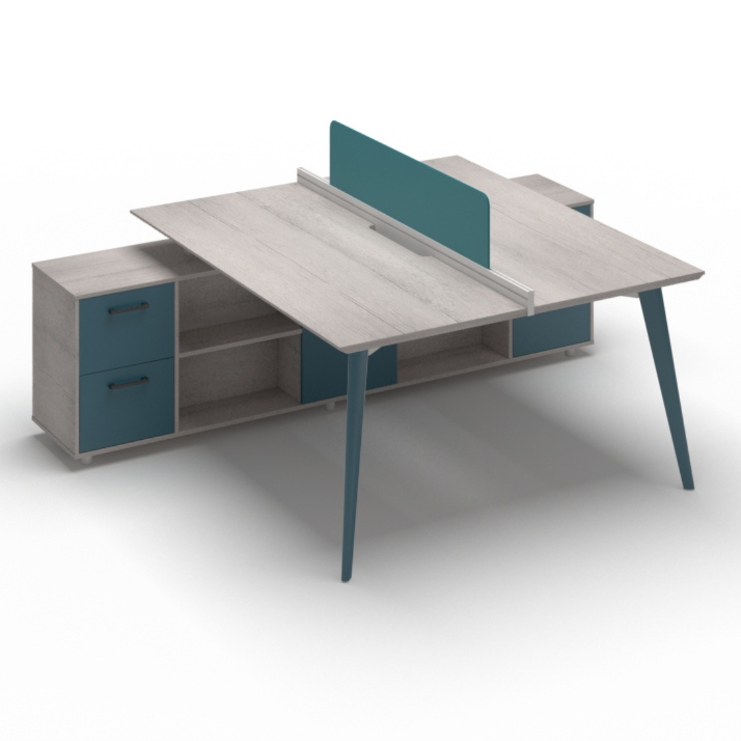 Recoa ZYA01 2 Person Workstation