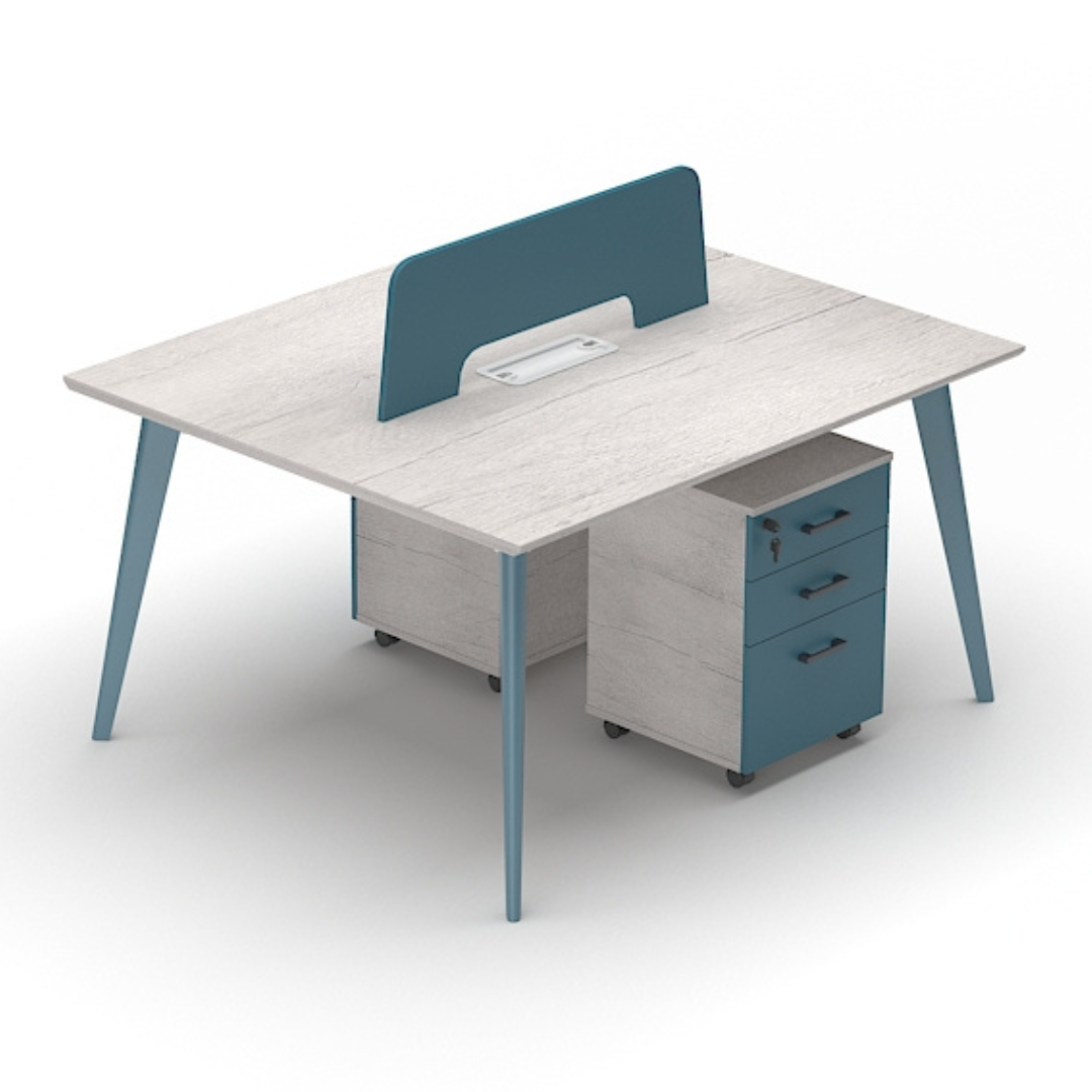 Recoa ZYA02 2 Person Workstation