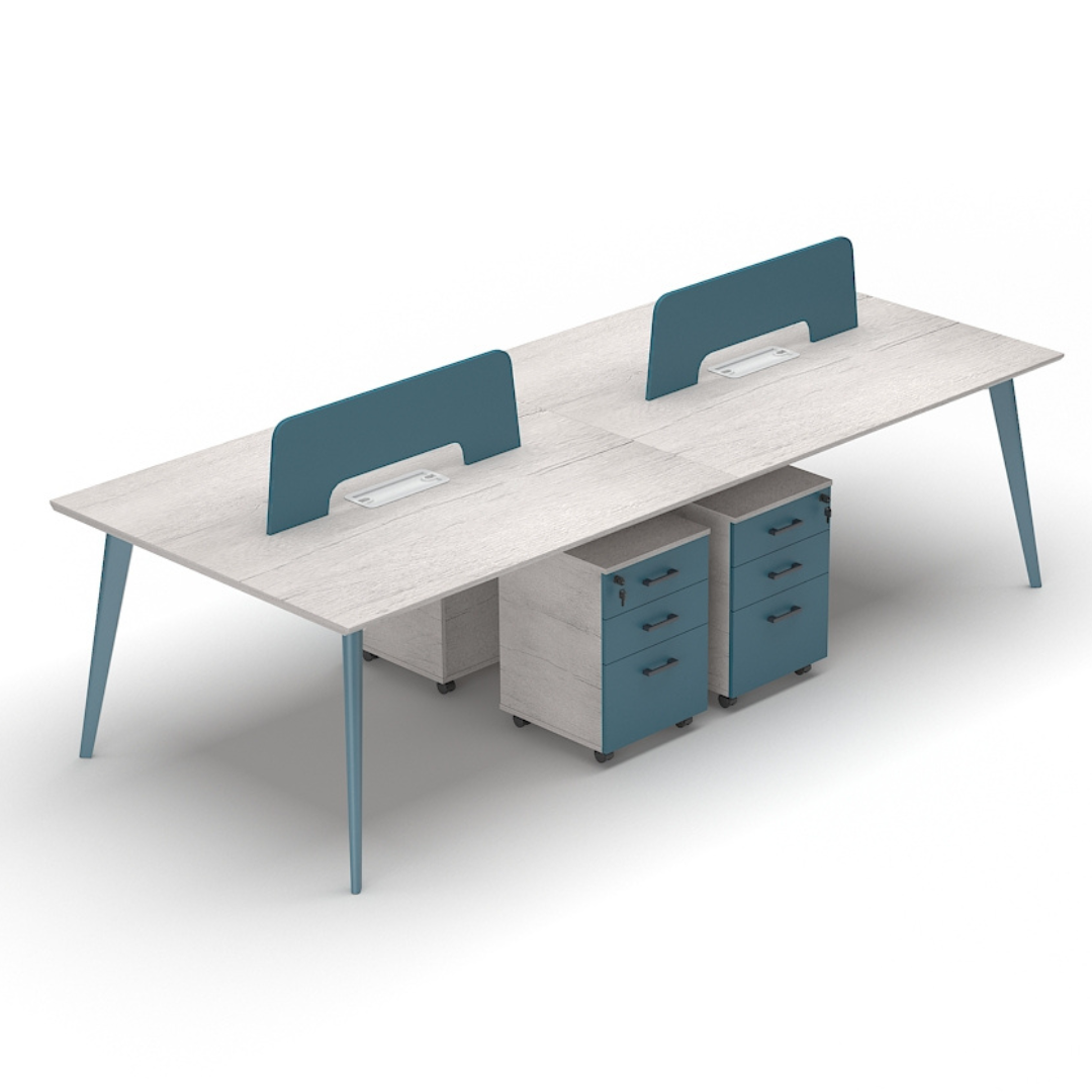 Recoa ZA02 4 Person Workstation