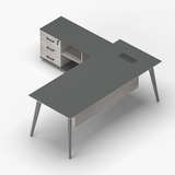 Recoa A02 Executive Desk With Movable Cabinet