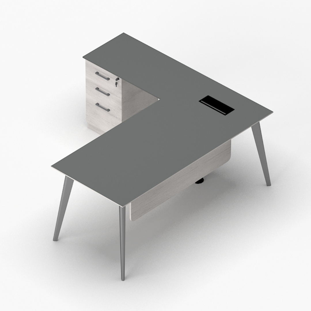 Recoa A03 Executive L Shape Desk